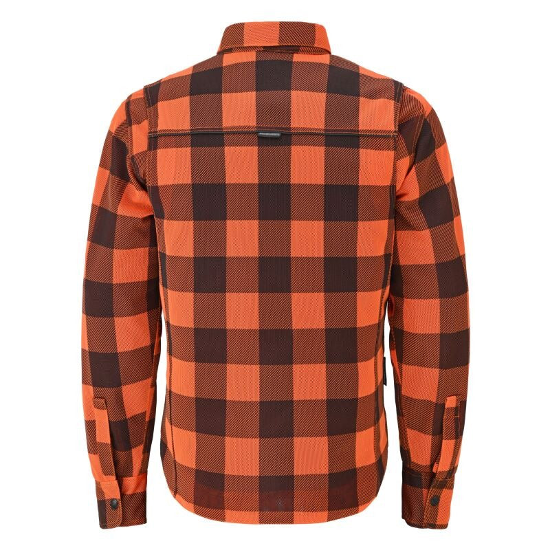 Speed and Strength Black Nine Mesh Moto Shirt Orange/Black - XL
