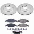 Power Stop 99-04 Ford Mustang Front Z23 Coated Brake Kit
