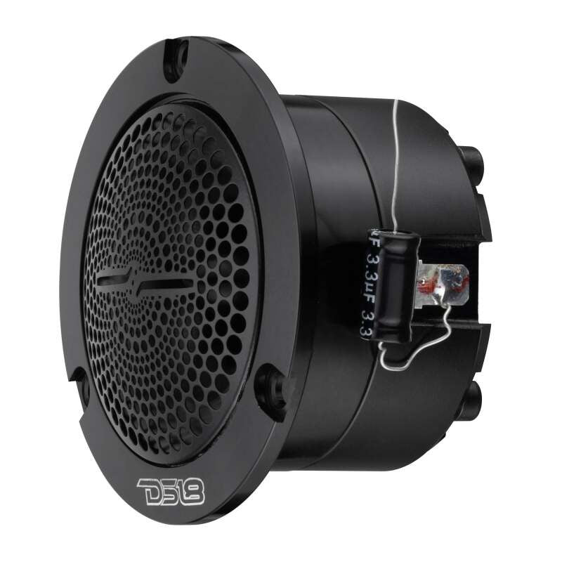 DS18 3in Neodymium Super Bullet 120 Watts RMS 1in Titanium Vc 4ohm Black