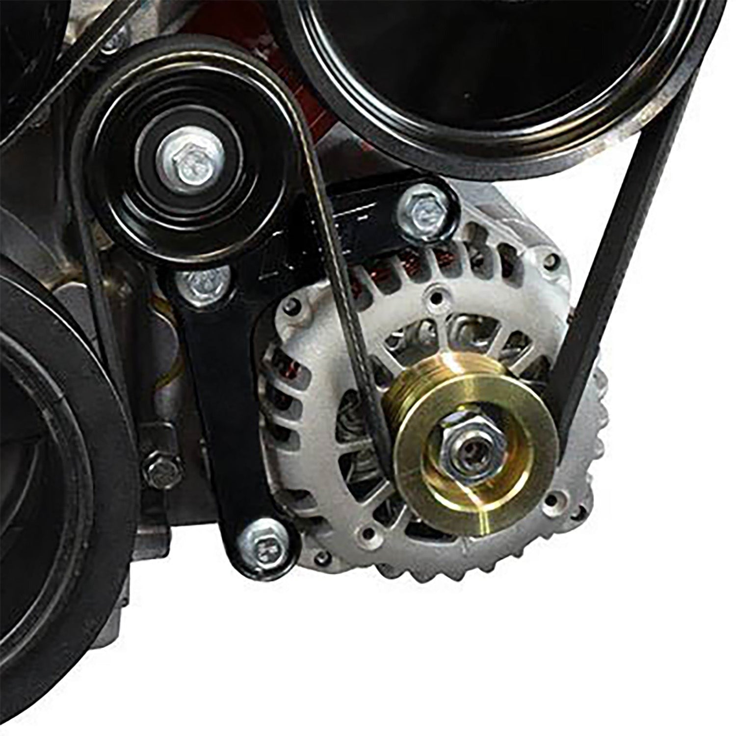 ICT BILLET LS3 Alternator Bracket Complete Idler Pulley G8 SS Caprice Factory LSX Billet