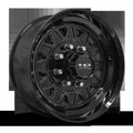 HD Trailer HDT Forged 17.5x6.75 +0 8x165mm 128.6mm Gloss Black - Lug Centric