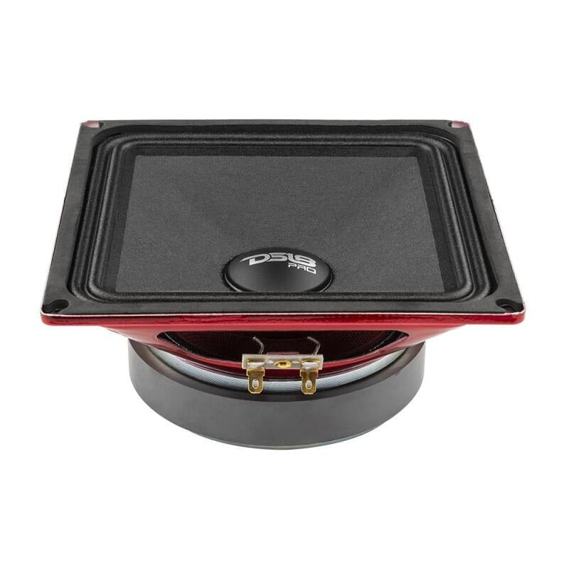 DS18 6.5in 250 Watts RMS 4 ohm Square Mid-Range Loudspeaker