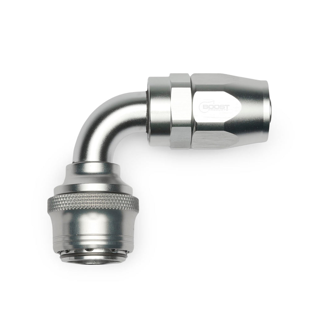 Quick Click Female Hose End -AN - 90°