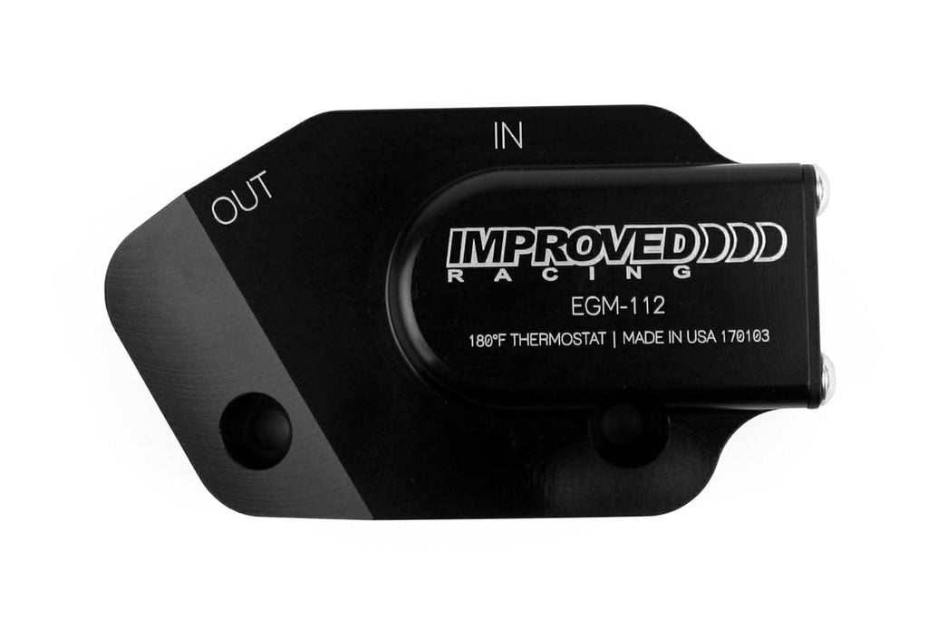 Improved Racing Low-Profile Oil Cooler Thermostat for LS Engines, 200°F