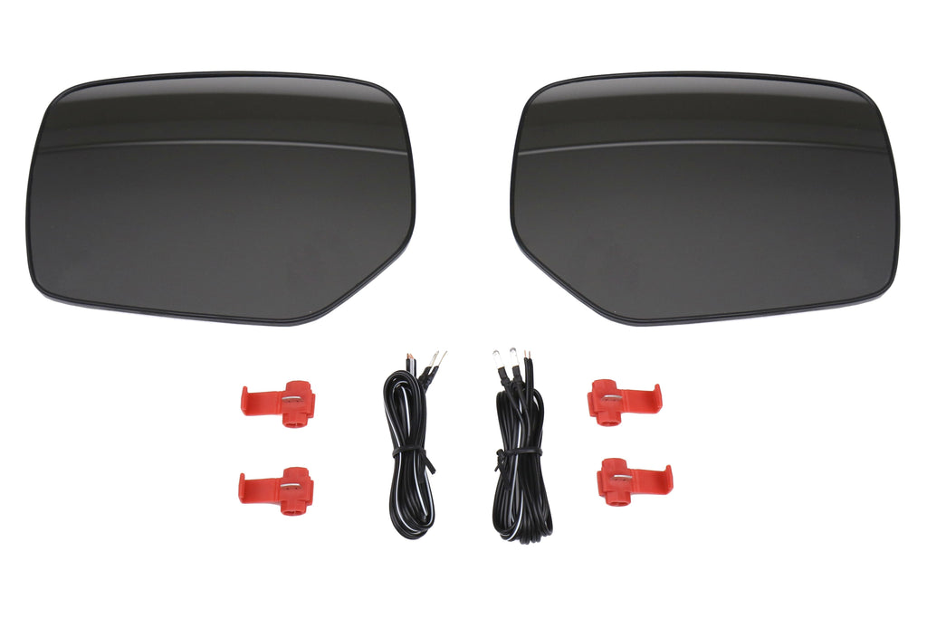 OLM Wide Angle Convex Mirrors with Turn Signals (clear) - 2015-2021 WRX / STI
