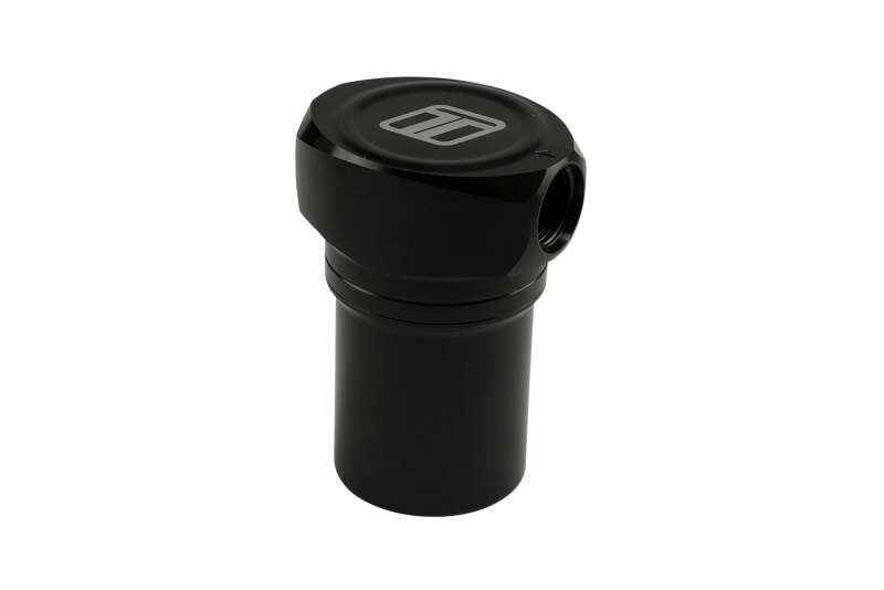 Turbosmart 10um 6AN Fuel Filter Canister - Black