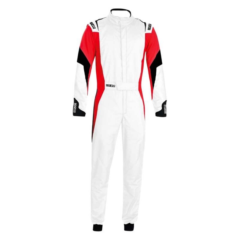 Sparco Suit Competition (Boot Cuff) 58 White/Red