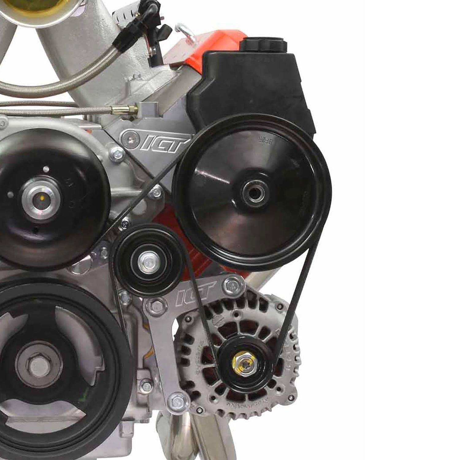 ICT BILLET LS Truck - Alternator / Power Steering Pump Bracket Kit
