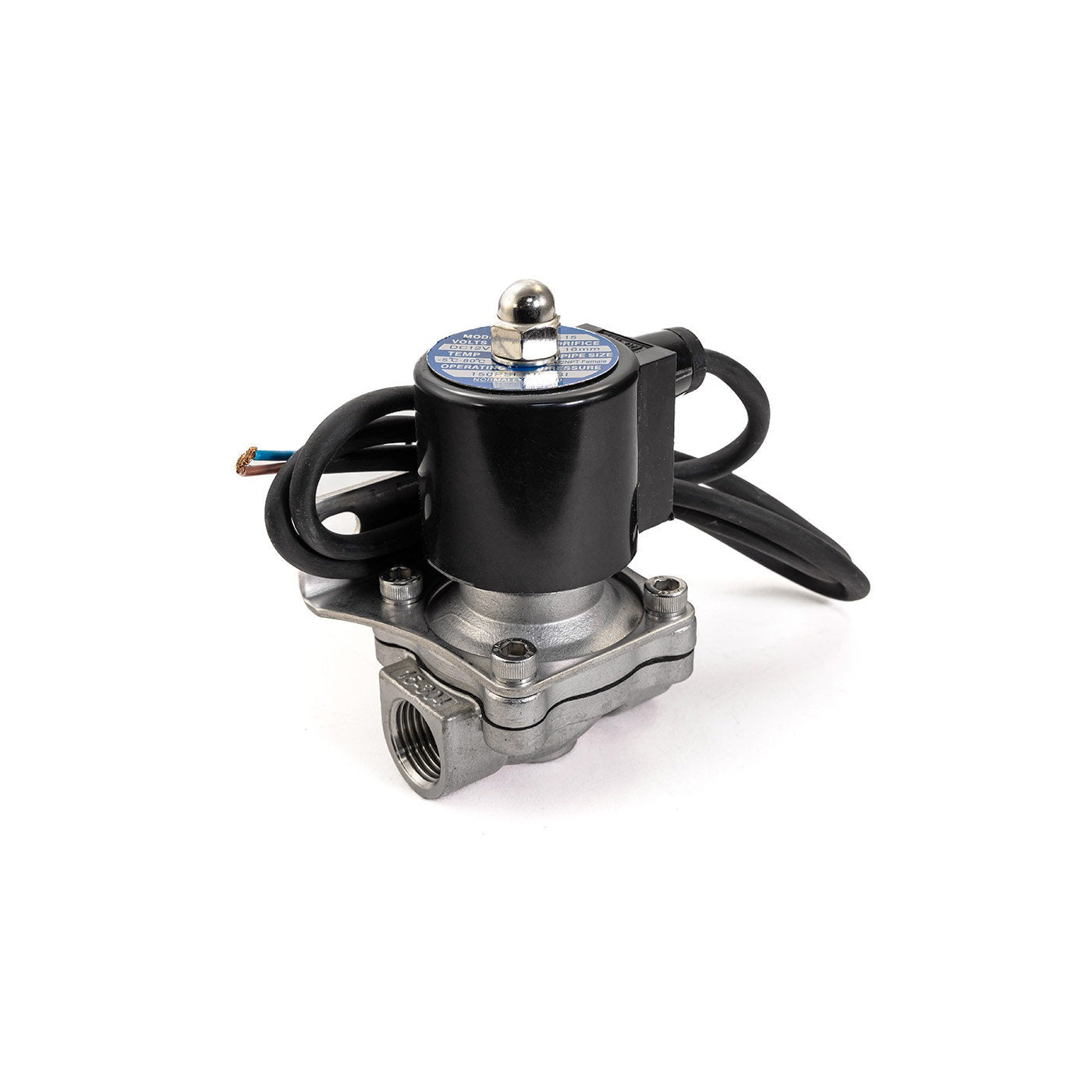 HornBlasters Stainless Steel 1/2" Electric Air Valve