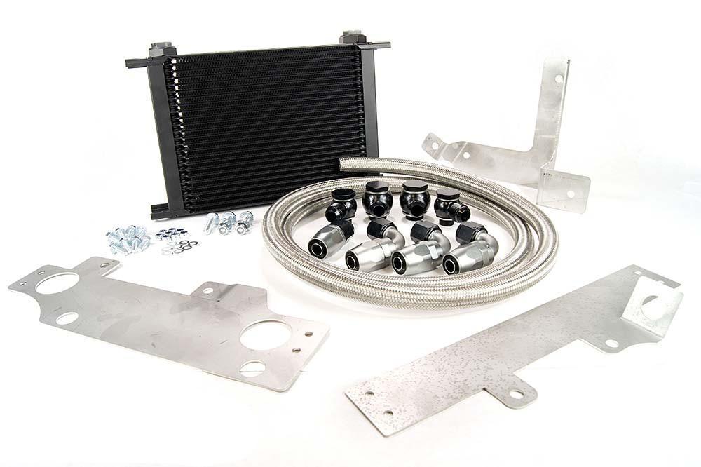 MAP Rev2 Oil Cooler Kit with Mounting Brackets | 2008-2015 Mitsubishi Evo X (EVOX-OCK-LW/SS)