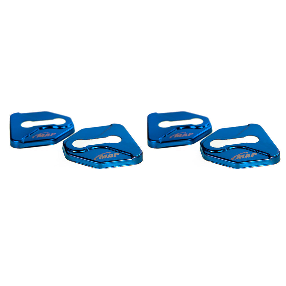 MAPerformance Door Striker Covers | 2015-2021 Subaru WRX/STI (SUB-4G-DSC)