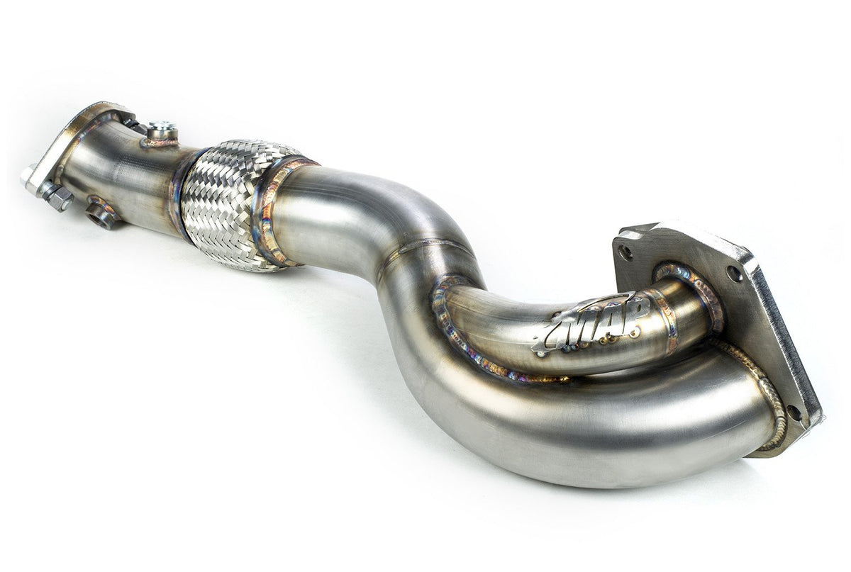 MAP O2 Eliminator Downpipe | 2008-2015 Mitsubishi Evo X (EVOX-O2E)