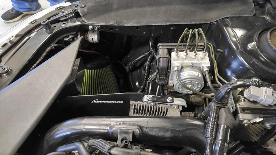 MAP Intake Heat Shield | 2015-2021 Subaru WRX (MA-X-PSP-INT-325-6BK)