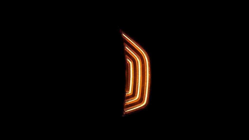 OLM LED Fender Vent Sequential Sidemarkers - 2018+ Jeep Wrangler