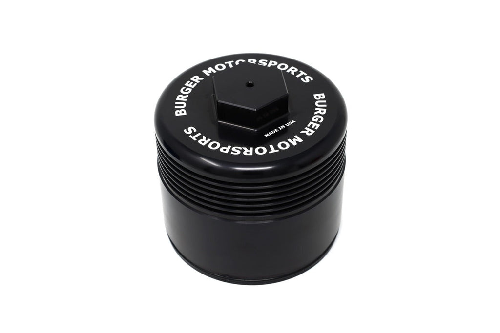 BMS Billet Oil Filter Cover for Subaru WRX, Legacy, & BRZ
