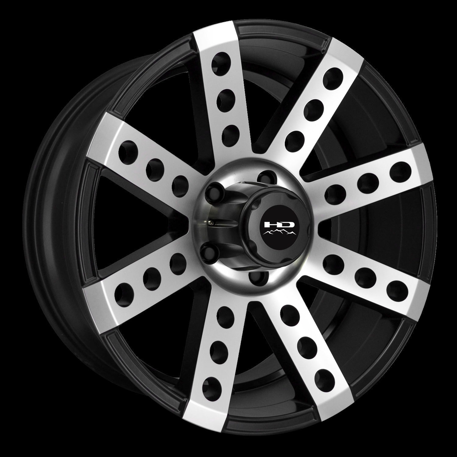 HD Off-Road Buckshot | Satin Black Machined