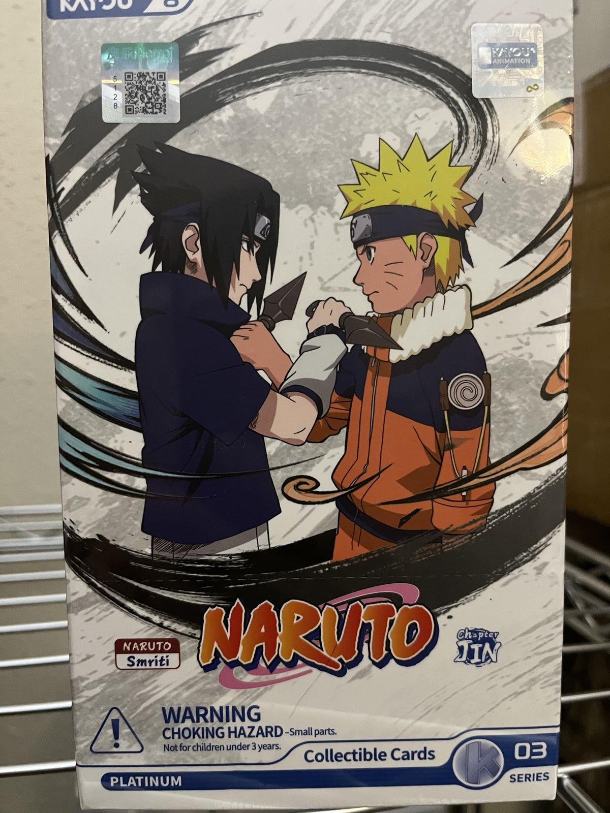 Kayou Naruto: Smriti Collectible Cards: Jin Collectible Card Display of 12 Packs