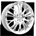HD Wheels Spinout 18x7.5 +40 4x100/4x114.3mm 73.1mm Gloss White/Machined Face