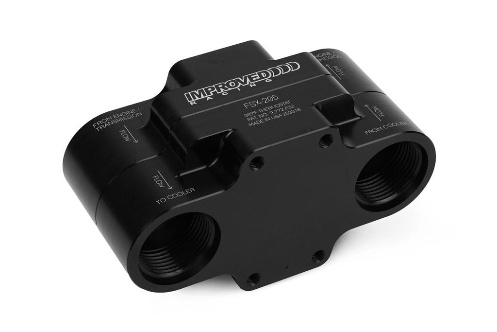 Improved Racing Flow Series Extreme -16AN Engine Oil Cooler Thermostat, 205°F