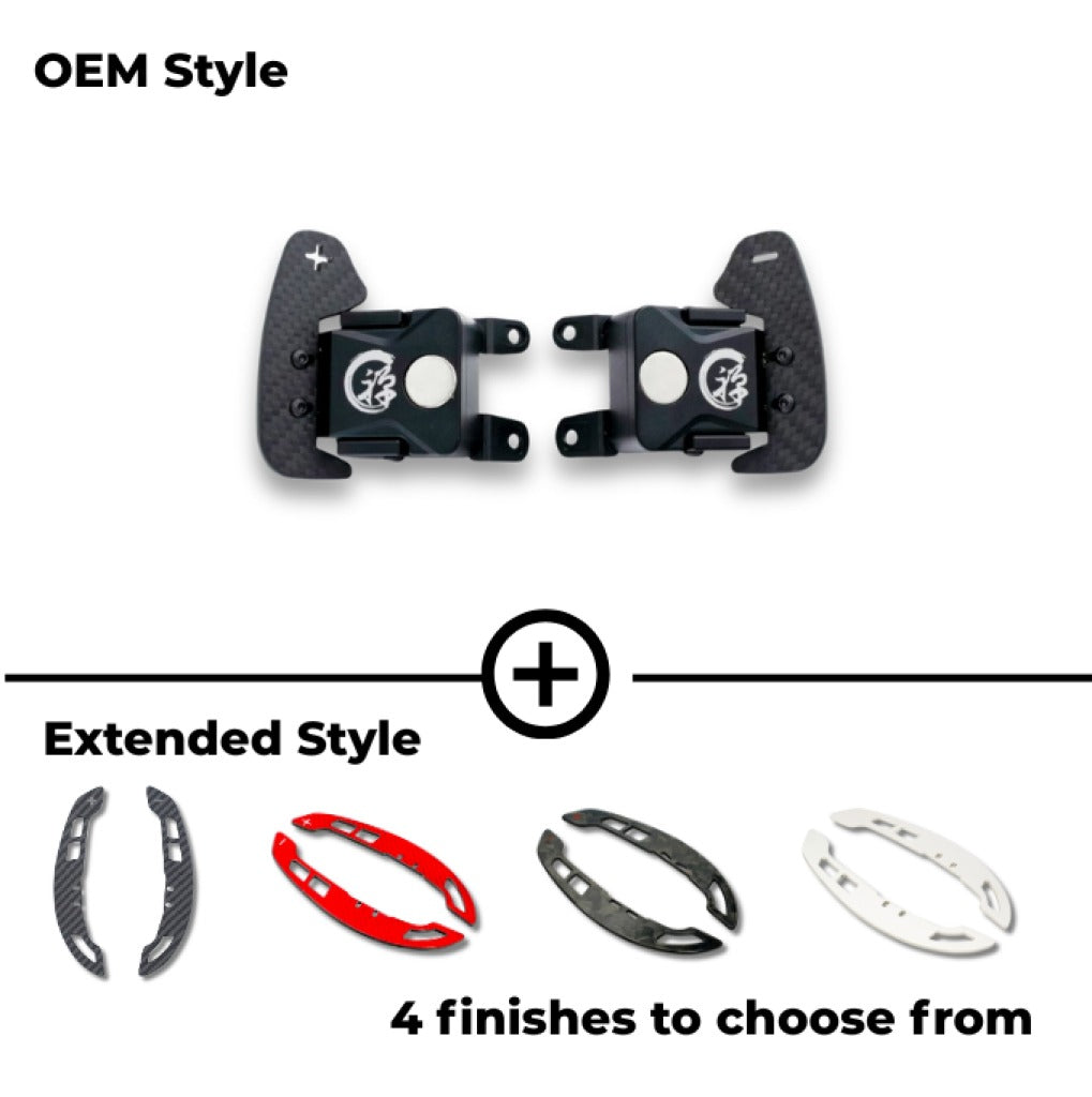 Zen SeriesTM Carbon Fiber Magnetic Paddle Shifters for Cadillac CT4/CT5