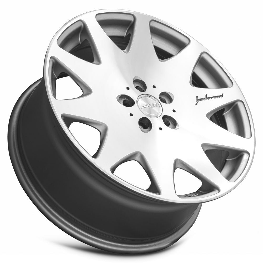MRR HR3 Silver Machine Face Wheels