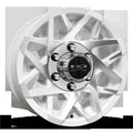 HD Trailer Canyon 15x6 +0 6x139.7mm 108mm Gloss White/Machined Face