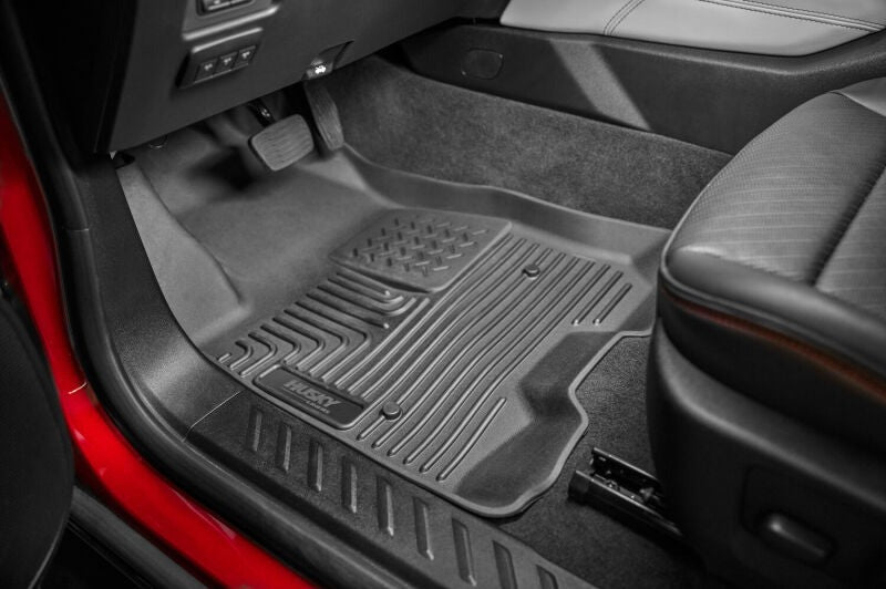 Husky Liners 08-20 Dodge Grand Caravan Weatherbeater Front & 2nd Seat Floor Liners - Black
