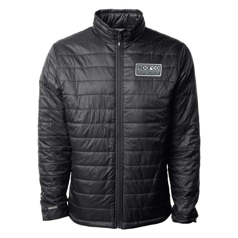 Sparco Jacket Heritage Puff Black MED