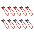 DS18 Level 1 RCA Y Connector 1 Female to 2 Male 10 x Pack