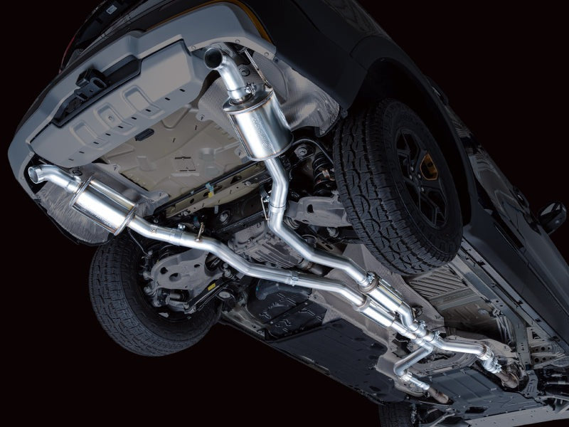 AWE Tuning 2021+ Ford Explorer Tremor 3.0TT 0FG Dual Rear Exit Exhaust w/ Bash Guard