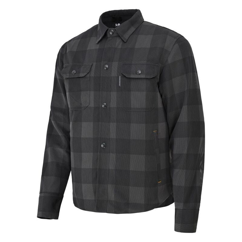 Speed and Strength Black Nine Mesh Moto Shirt Black - XL