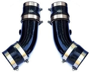 BMS Elite F Chassis M5/M6 S63TU Replacement Aluminum Charge Pipes