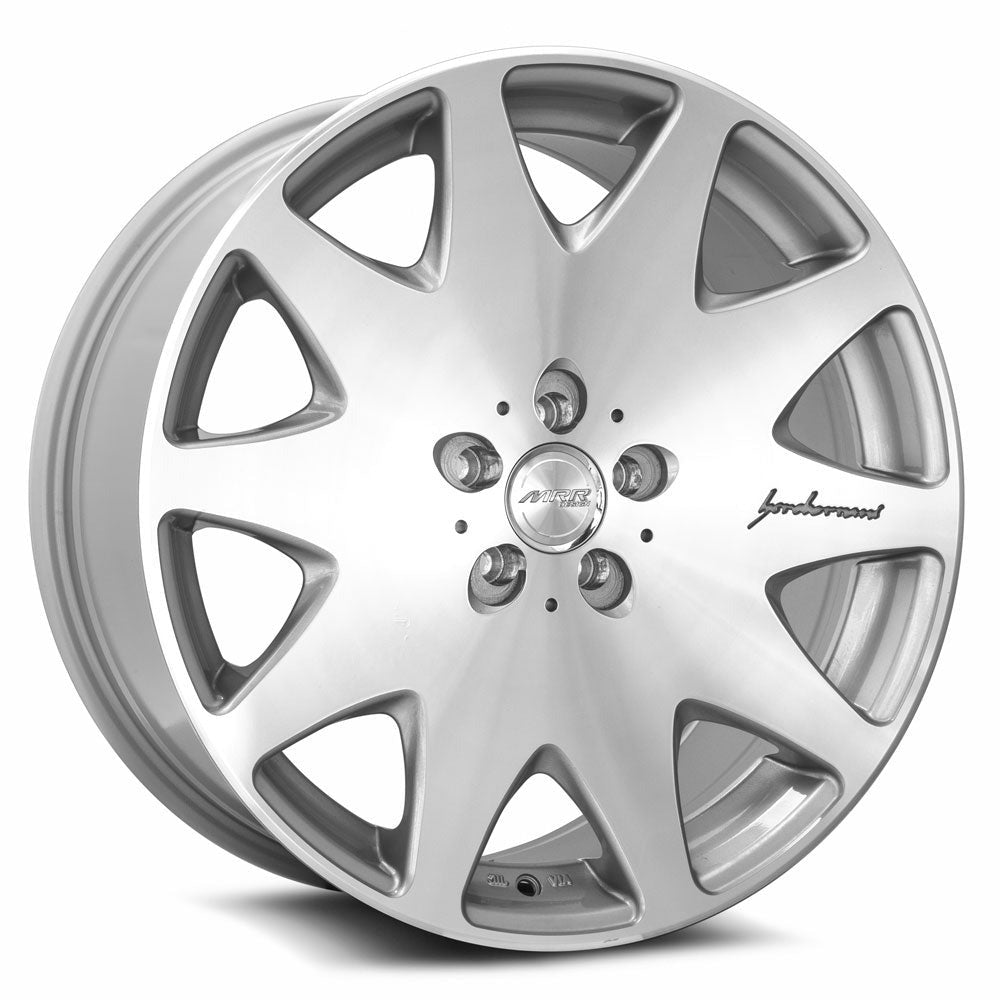 MRR HR3 Silver Machine Face Wheels