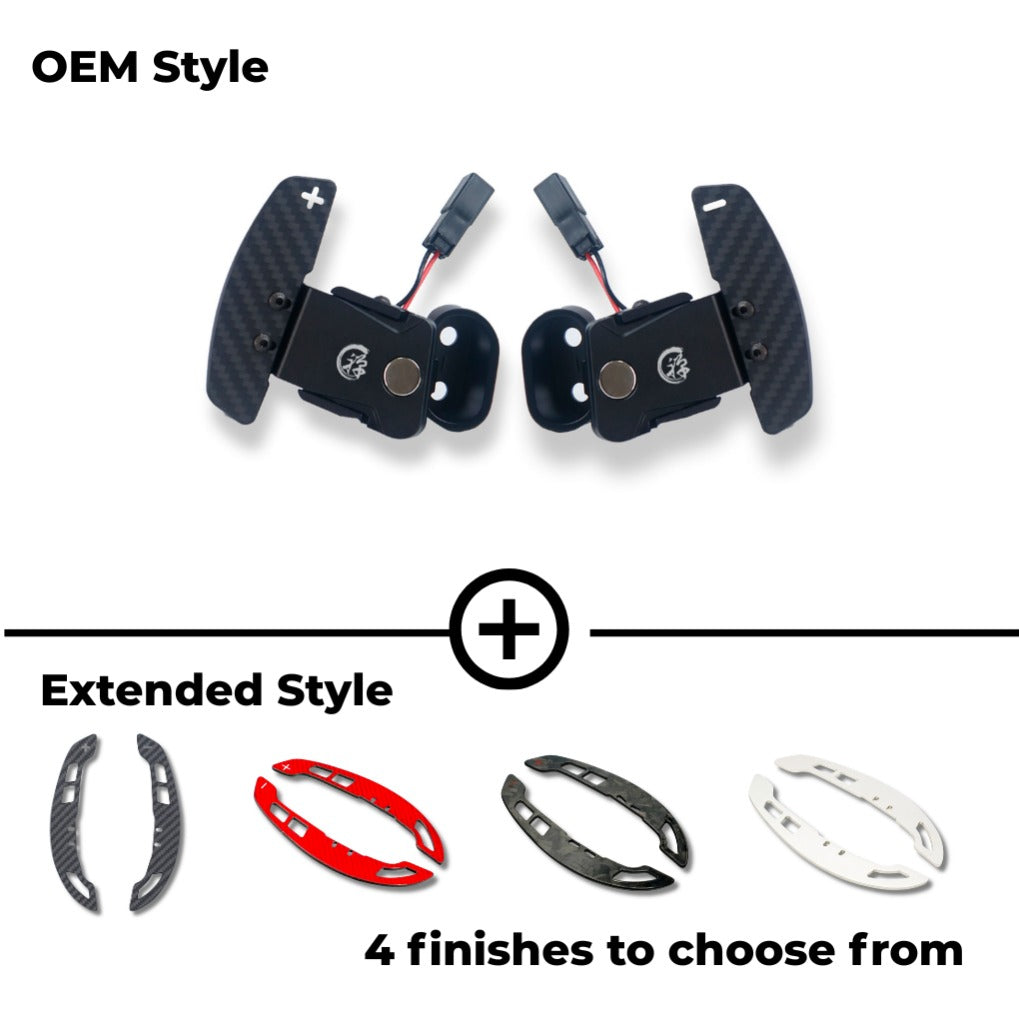Zen SeriesTM Carbon Fiber Magnetic Paddle Shifters for 2019+ Mazda3