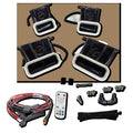 2021-2023 Ford F-150 and Tremor (non Raptor) Quad BIG MOUTH LIT KIT Ram Air Intake Snorkels