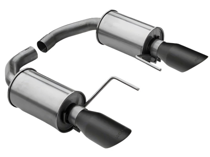 Roush 15-26 Mustang V6 / EcoBoost Black Tip Axle Back Exhaust