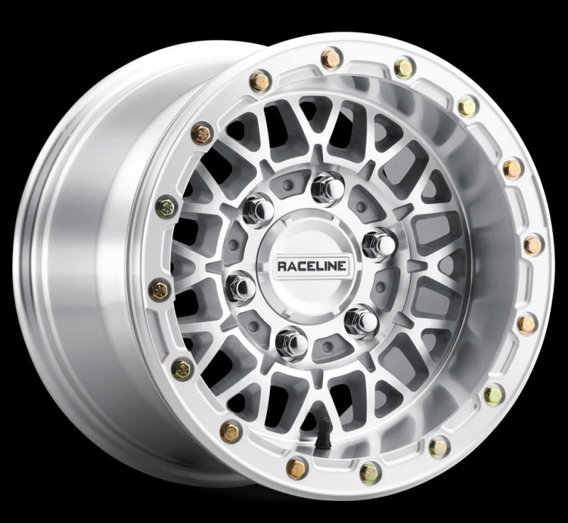 Raceline A15 Omega 15x10in / 6x139.7 BP / 25mm Offset / 78.1mm Bore - Machined