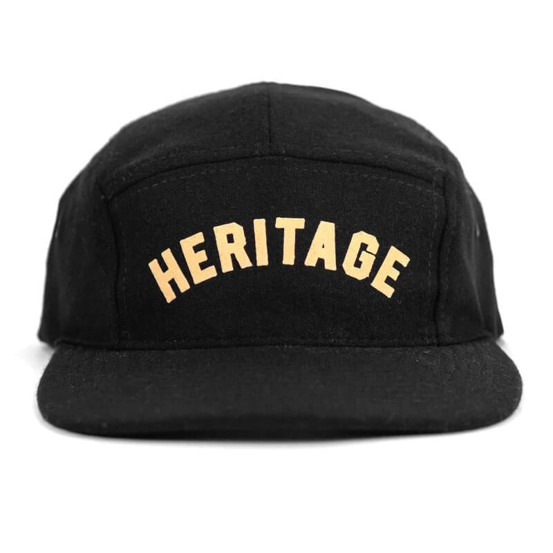 Sparco Cap Heritage 5 Panel Black
