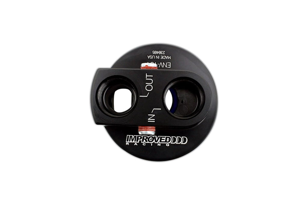 Improved Racing Remote Oil Filter Take-Off Adapter Plate, 3/4"-16 Filter Thread