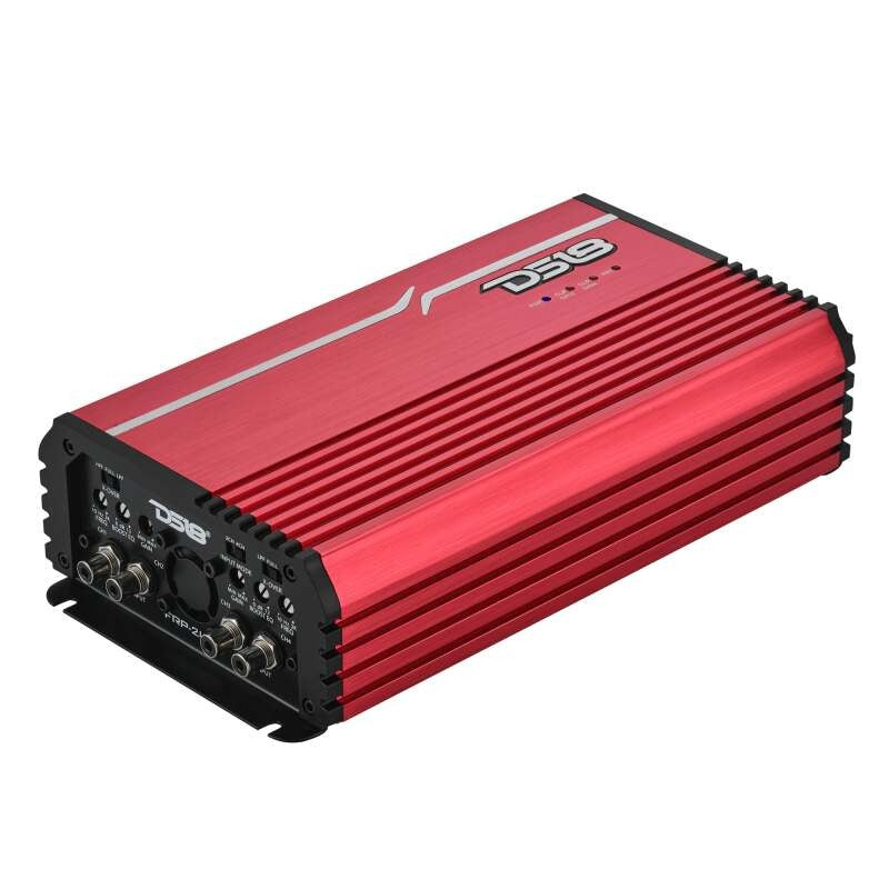 DS18 4-Channel Class-D Amp Stereo Full-Range 4 x 250 W RMS at4 ohm- Red