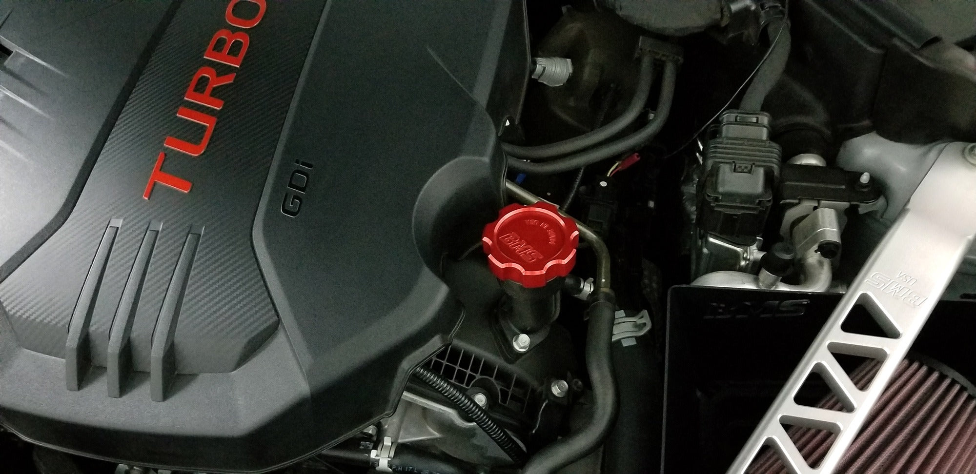Honda/Acura/Kia/Hyundai/Genesis Billet Oil Filler Cap by BMS