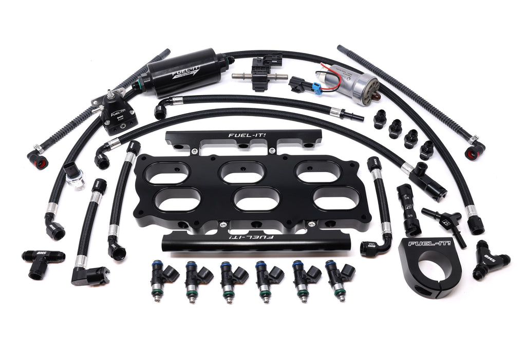 Fuel-It! KIA Stinger / Genesis G70 G90 3.3L Port Injection Kit with Ethanol Content Analyzer