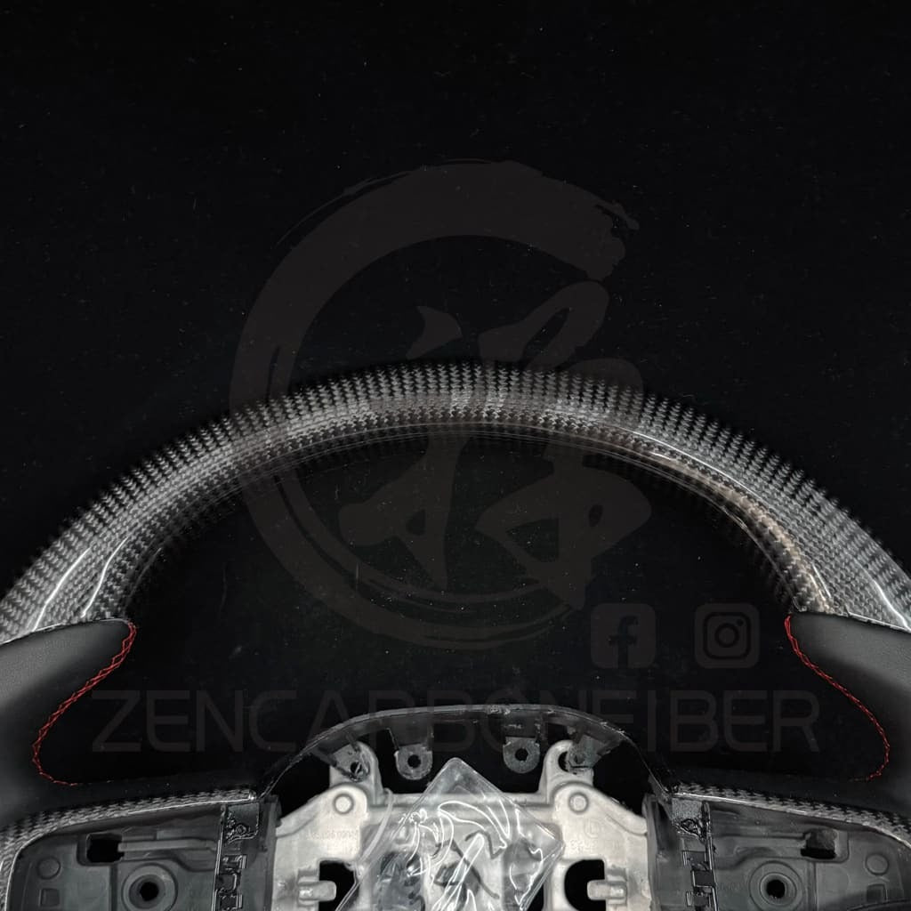 IN STOCK - 2019-2024 Dodge RAM 1500 Heated Carbon Fiber Steering Wheel