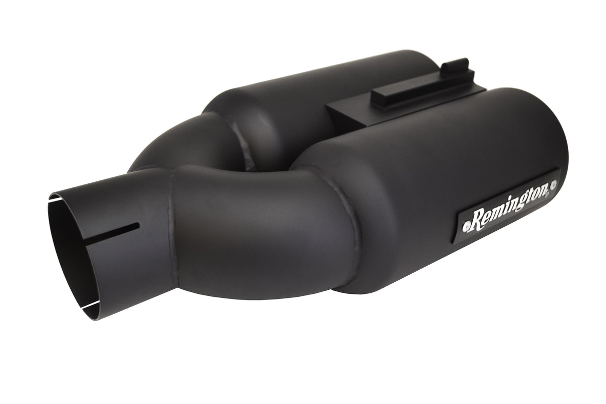 Remington® Off-Road Edition "Double Barrel" Black Universal Exhaust Tips
