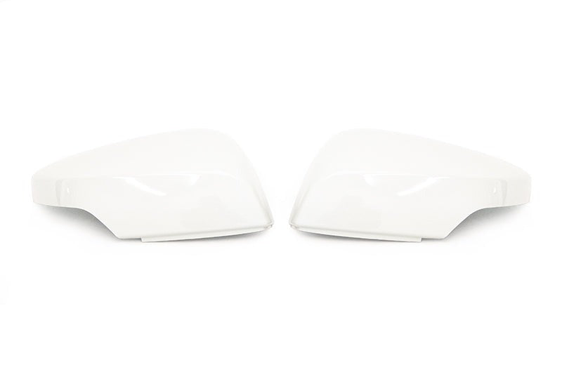 OLM OE Style Mirror Cover with Turn Signal Cutout - Crystal White - 2015-2021 Subaru WRX / STI / 2015-2017 Crosstrek