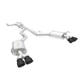 Stainless Works 20-24 Ford Explorer Catback - Black Tips