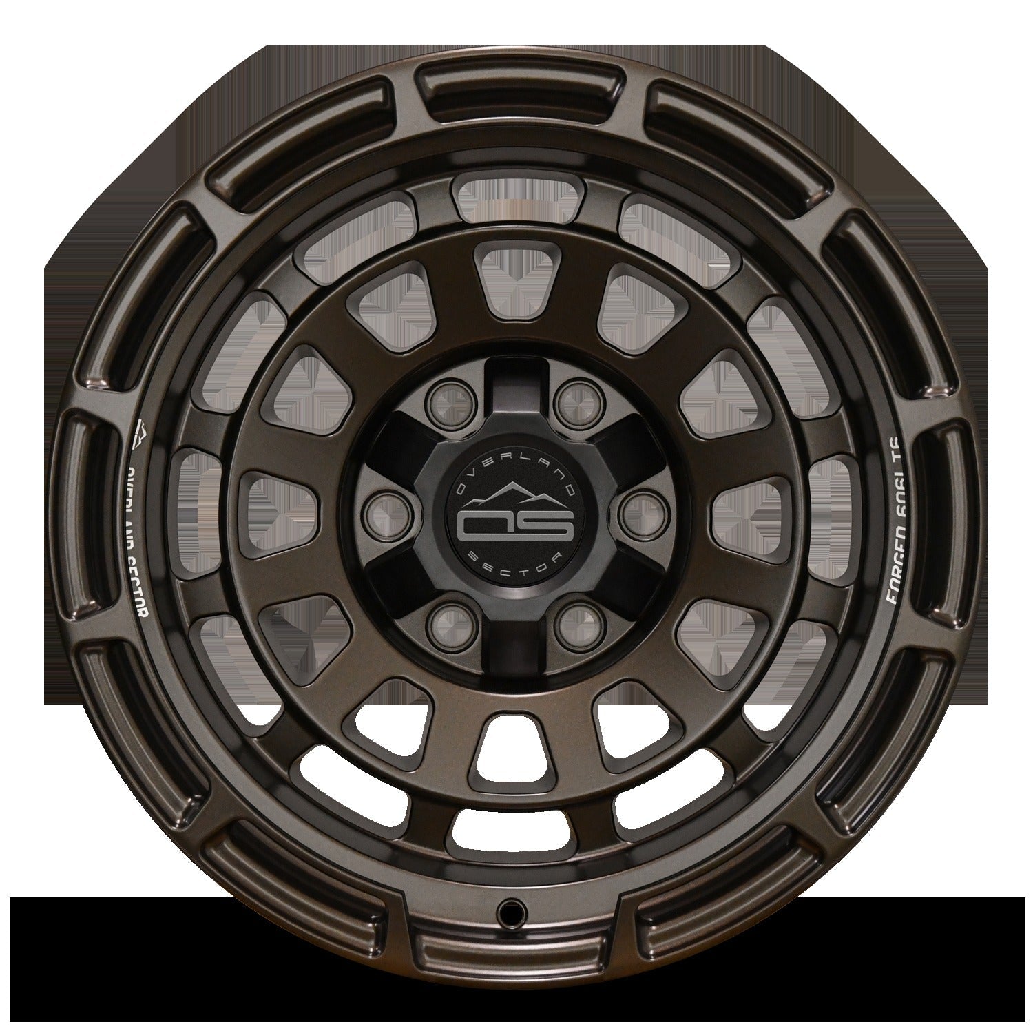 Overland Sector Badlander Forged 17x9 +0 6x135/6x139.7mm 106.1mm All Satin Bronze