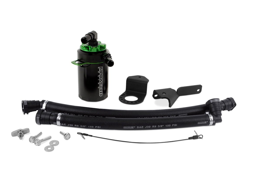 Improved Racing CCS Oil Catch Can Kit for Dodge Durango SRT Hellcat & Jeep Cherokee Trackhawk