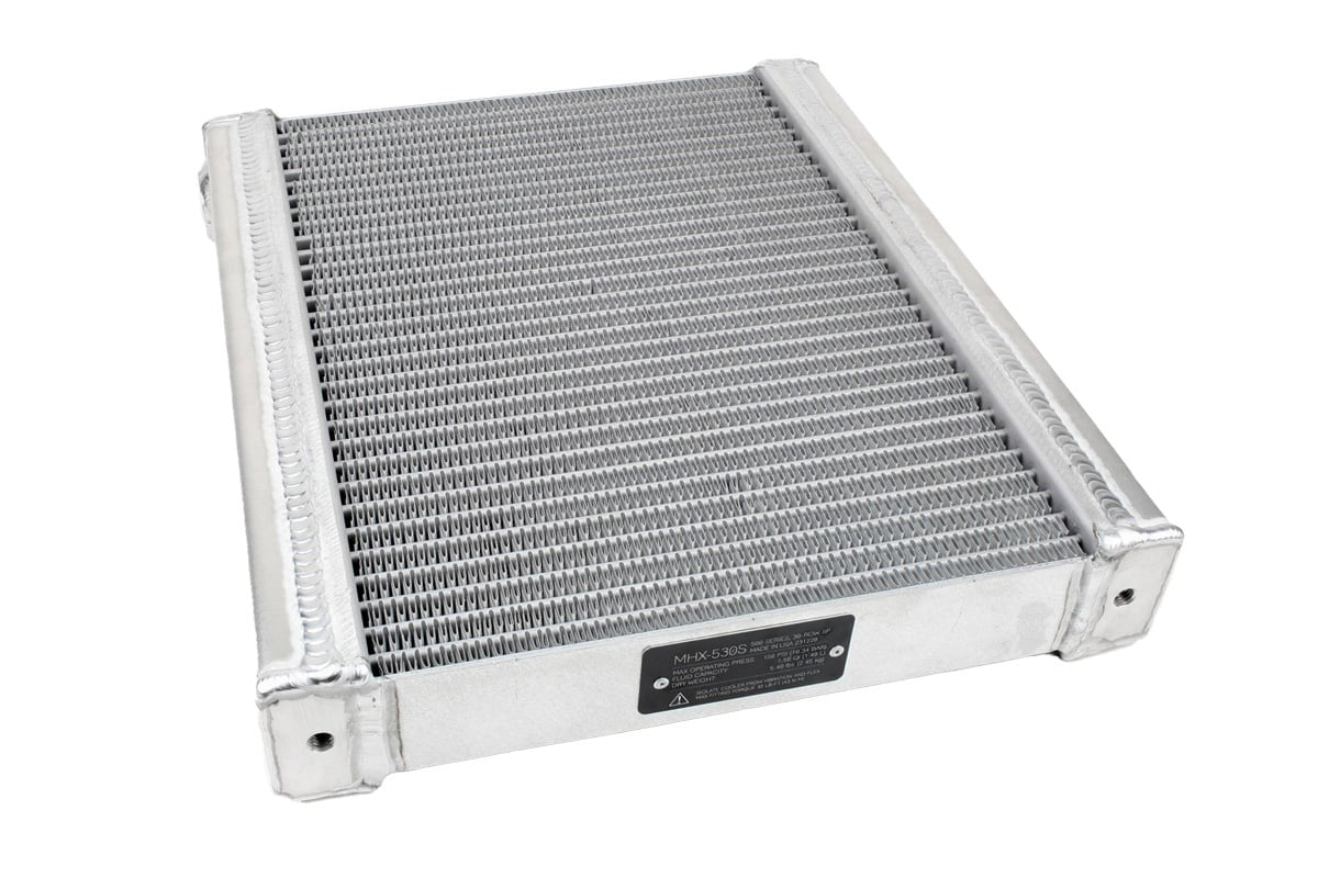 Improved Racing MHX-530S High-Efficiency Single-Pass Oil Cooler