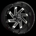HD Offroad Saw 22x12 -44 5x127/5x139.7mm 78.1mm Satin Black/Machined Face